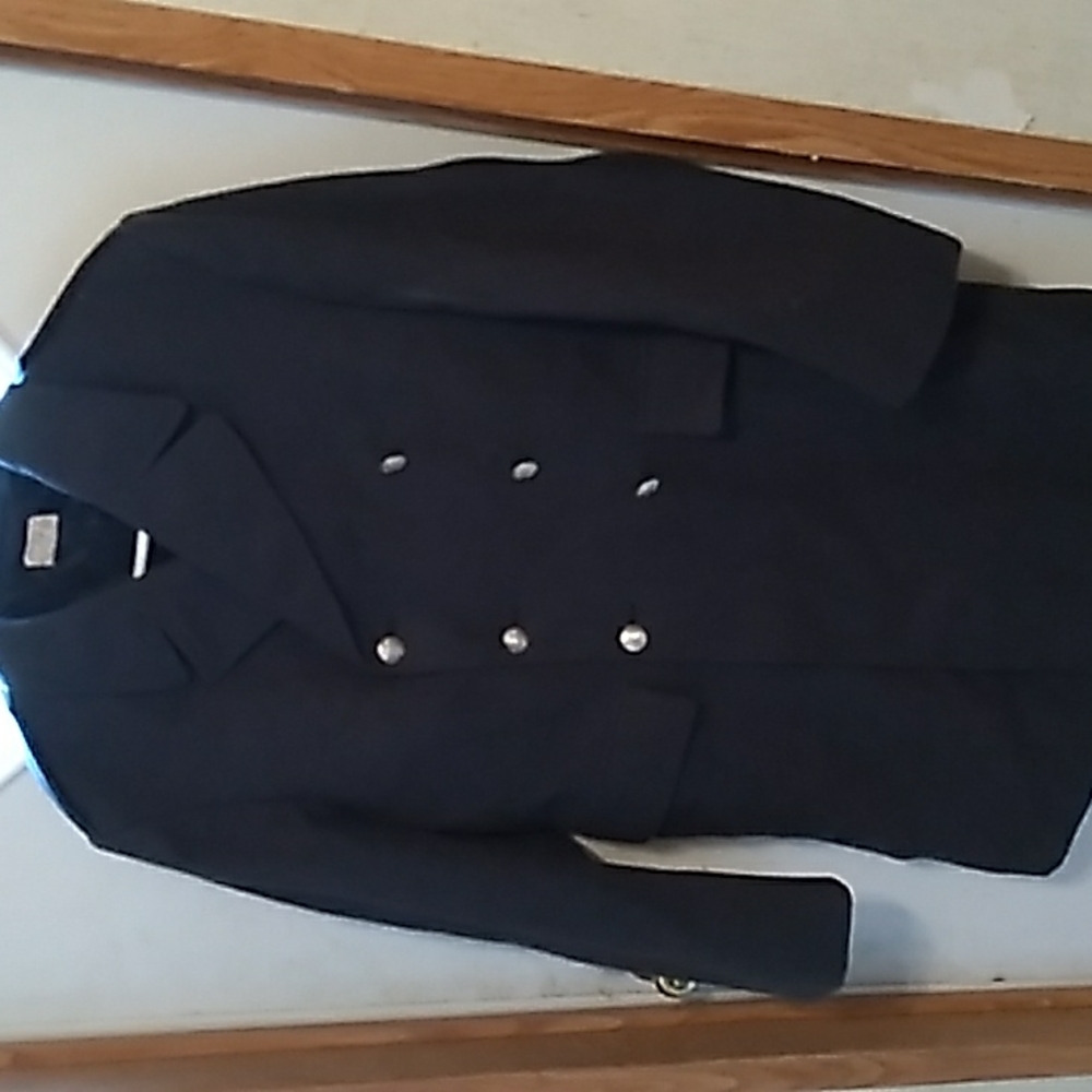 Vintage swedish naval peacoat
